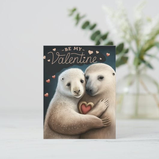 Carte Sois mon Valentin (Debout devant)