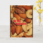 Carte Sois mon Valentin, je suis fou de toi (Fleur jaune)