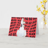 Carte Soixante Ans (Fleur jaune)