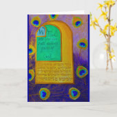 Carte Soixante-dix visages de Dieu (Fleur jaune)