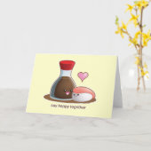 Carte Soja heureux (Fleur jaune)