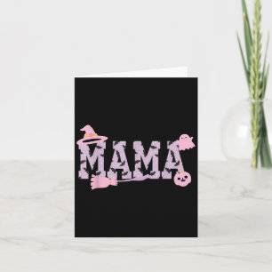 Carte Soky Halloween Mama Varsity Mom Pastel Nk Citrouil