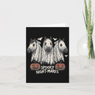 Carte Soky Night-Jes Halloween Horse Ghost Funny Soky