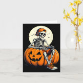 Carte Soky Pumpkin & Skeleton Gamer Tee _ Boys & (Fleur jaune)