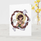 Carte Solange (Fleur jaune)