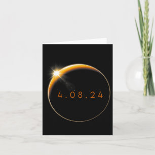 Carte Solar Eclipse 2024 040824 Eclipse Hommes Femmes En