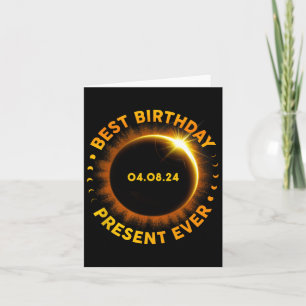 Carte Solar Eclipse Meilleur Anniversaire Jamais Drôle T