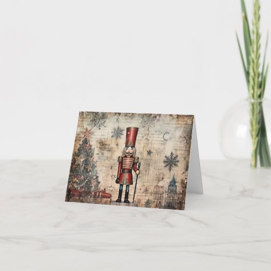 Carte Soldat vintage Nutcracker (Devant)