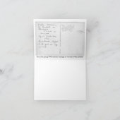 Carte Soldats d'Américain de la deuxième guerre mondiale (Intérieur)