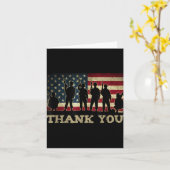 Carte Soldats du Merci patriotique Anciens Combattants A (Fleur jaune)