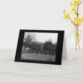 Carte Soldats par le palais de justice 1865 d'Appomattox (Fleur jaune)