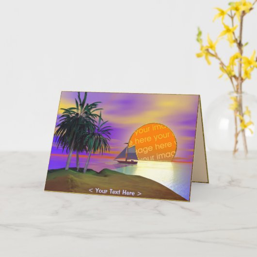 Carte Solde (Fleur jaune)