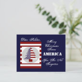 CARTE SOLDIER NOËL (Debout devant)