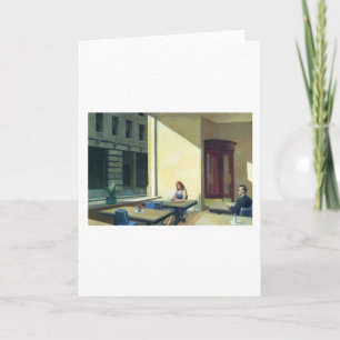 Carte Soleil à la cafétéria - Edward Hopper