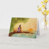 Carte Soleil à la Terre (Fleur jaune)