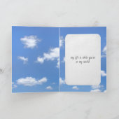 Carte soleil d'amitié avec lunettes de soleil (Intérieur)