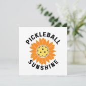 Carte Soleil de Pickleball (Debout devant)