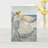 Carte Soleil d'été | Childe Hassam (Fleur jaune)