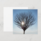 Carte soleil d'hiver (Devant / Derrière)