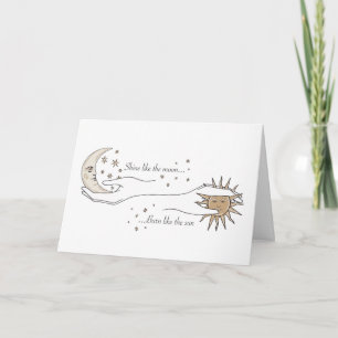 Carte Soleil et lune