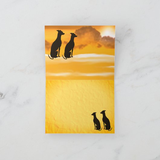 Carte Soleil levant (Intérieur)