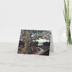 Carte Solitude par JIM Ivey--Carte pour notes vide