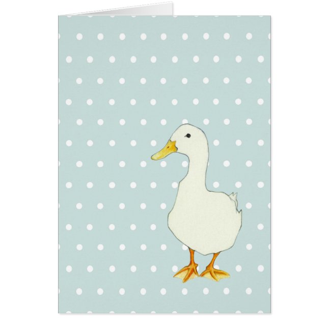 Carte solo Cool de canard (Devant)