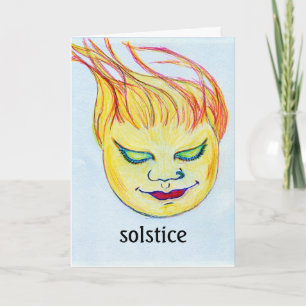 Carte solstice d'été
