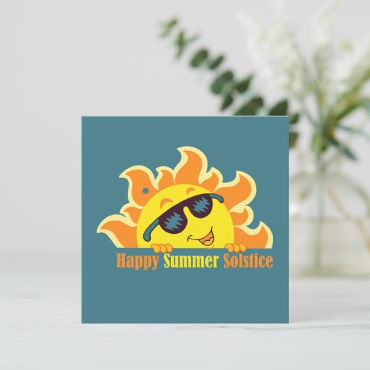 Carte Solstice d'été 2024 (Debout devant)