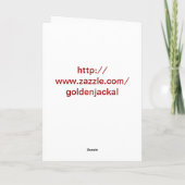 Carte Solstice d'été avec fleurs marguerites (Dos)