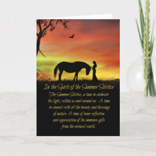 Carte Solstice d'été Eve Litha