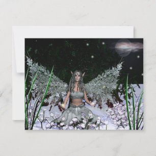 Carte Solstice d'hiver