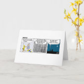 Carte Solstice d'hiver (Fleur jaune)