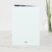 Carte Solstice d'Hiver Déesse de la Forêt et Cerf (Dos)