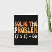 Carte Solve The Problem 67 Funny Math Meme Six Seven For (Devant)