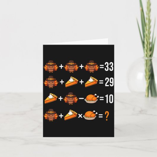 Carte Solve The Problem Funny 67 Meme Brainrot Math Teac (Devant)