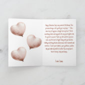 Carte Some Bunny Loves You with Heart Balloon (Intérieur)