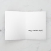 Carte Some Bunny vous aime, Lapin de la Saint-Valentin (Intérieur)