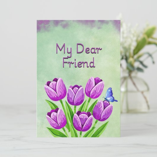 Carte Some Connections Are Lasting (Debout devant)