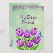 Carte Some Connections Are Lasting (Devant / Derrière)