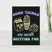 Carte Some Things Are Worth Ting For Funny Apparel (Devant)