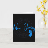 Carte Someone In New Jersey Loves Me New Jersey (Fleur jaune)