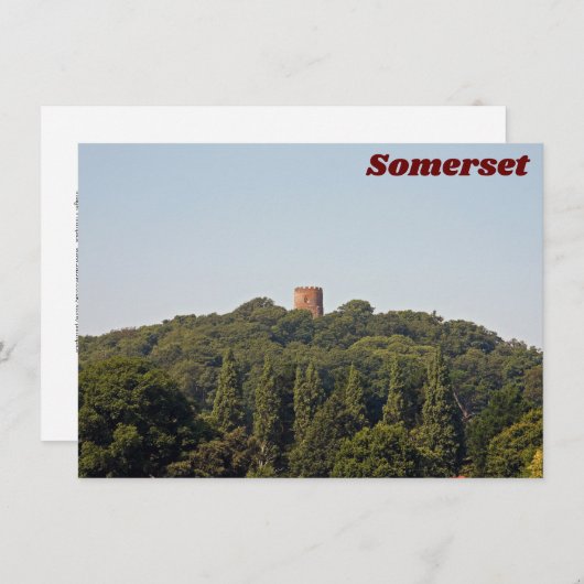 Carte Somerset (Devant / Derrière)