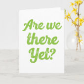 Carte sommes -nous déjà là? (Fleur jaune)