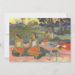 Carte Somnolence Délicieuse de Paul Gauguin, Art Ancien