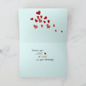 Carte Son 35e anniversaire Chargement de coeur (Intérieur)