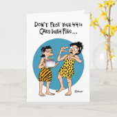 Carte Son 44e anniversaire (Fleur jaune)