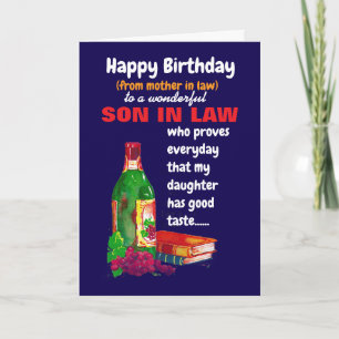Carte son anniversaire