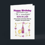 Carte son anniversaire<br><div class="desc">gendre anniversaire carte de voeux</div>