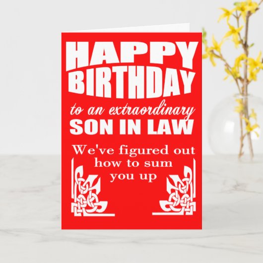 Carte son anniversaire (Fleur jaune)